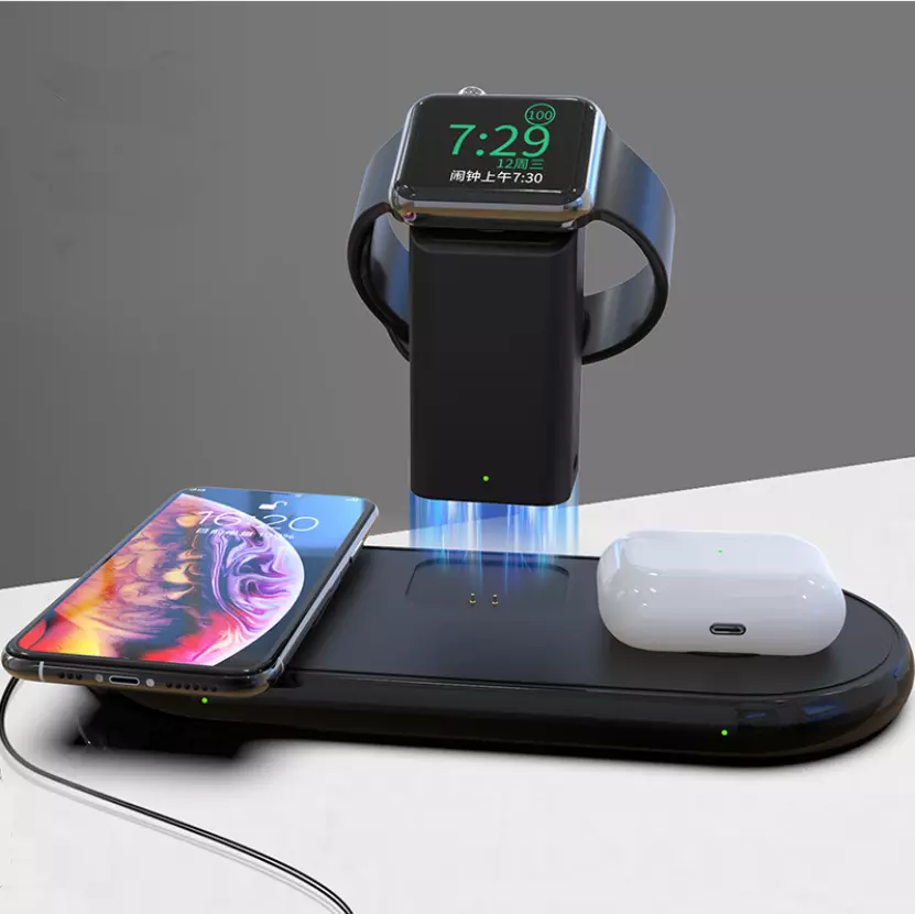 Q100 Multifunction wireless chargers 3in1 